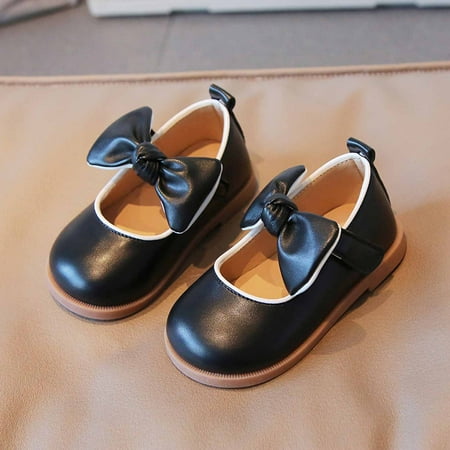 

Leutsin Baby Girl Children s Soft-soled Small Leather Shoes Princess Shoes Thick Bottom Casual Shoes