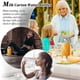thumbnail image 4 of 2026 3 Pcs 1000ml Milk Water Bottle Square Plastic Coffee Milk Bottle, 4 of 5