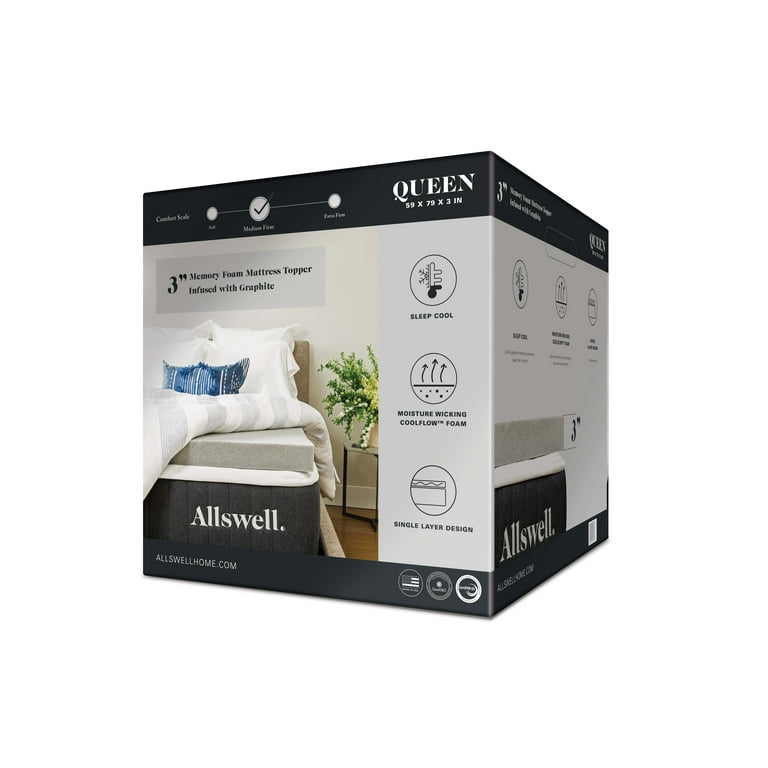 Allswell mattress topper walmart deals