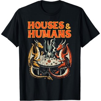 T-shirt Rétro Fun House Années 80/90 - Motif Drôle - Coton - Taille Standard - Neuf Avec étiquettes
