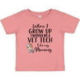 thumbnail image 3 of Inktastic Vet Tech Mom Veterinary Technician Girls Baby T-Shirt, 3 of 5