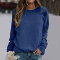 thumbnail image 2 of T-shirt à Manches Longues Col Rond Imprimé pour Femmes, Quotidien, Maison, Extérieur, Mode Urbaine, 2 of 5