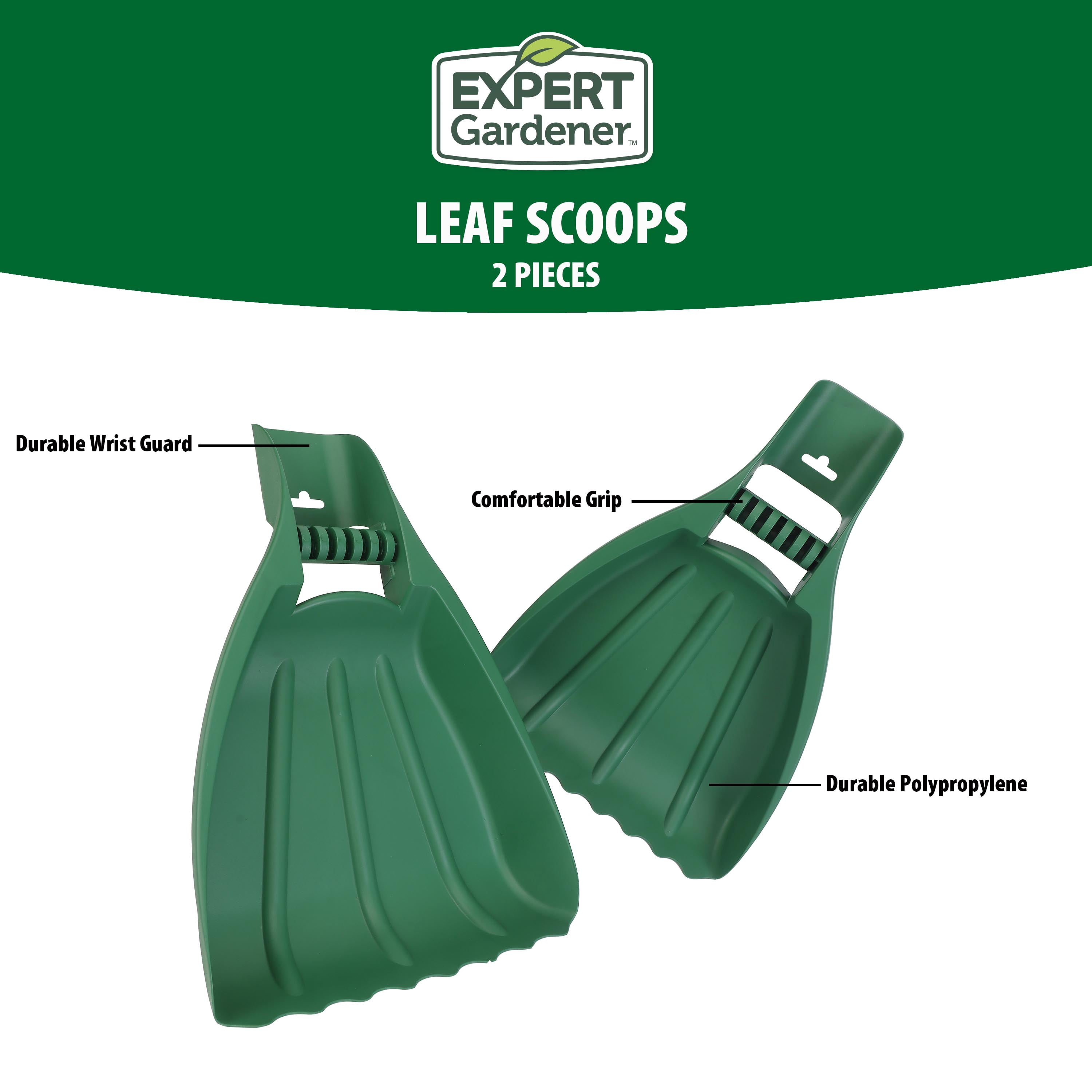 Expert Gardener Poly Handheld Leaf Shoveler