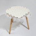 thumbnail image 2 of Mantel de retazos de encaje de damasco, mantel cuadrado de lujo para mesa pequeña, elegante mantel de encaje bordado floral para fiesta, cocina, comedor, picnic, decoración, 2 of 5