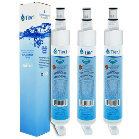 

Tier1 4396701 Refrigerator Water Filter 3-pk | Replacement for Whirlpool EDR6D1 Kenmore 9915 46-9915 NL120V L200V 4396701 4396702 WF293 EFF-6001A Fridge Filter