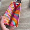 thumbnail image 3 of Pencil Bag, Cute Fidgets Toy Design Silicone Pencil Pouch Large Capacity Storage Organizer Zipper Bag with Shoulder Strap, Kids Pencil Pouch Carrying Case for Stationery, School Supplies, 3 of 6