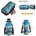 thumbnail image 6 of HELLHERO Corgi Print Backpack and Lunch Bag Set, Sea Print School Bag Knapsack with Pencil Case Handheld Big Capacity Bookbag Lunch Bag for Kindergarten Kids, 6 of 6