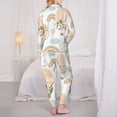 thumbnail image 5 of Ocsxa Women 2 Piece Floral Pajamas Lounge Set Air Balloon And Flower Loungewear, 5 of 9