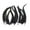 black, variant on DEBGFS 10pcs/pack Natural Ostrich Craft Black Feather for Centerpieces DIY Wedding Home Party Decorations Feather Supplies Jewelry Making,white