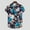 Dark Blue, variant on POTETI Men's Shirts Beach Hawaii Tropical Short Sleeve Casual Button up Shirts Tops