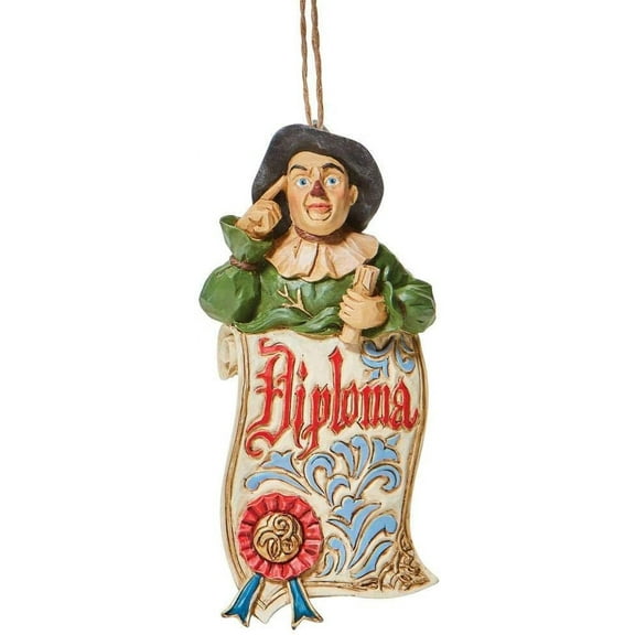Scarecrow Dioloma Ornament - 1 Ornament 5.25 Inch, Polyresin - The Wizard Of Oz Brain Scare 6008311