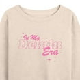 thumbnail image 3 of Instant Message - In My Delulu Era Lightweight French Terry Wide Neck Long Sleeve Graphic Shirt, 3 of 6