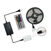 COMPUKAS 1Set Cuttable Led Strip Lights Waterproof Home Garden 500x0.8in