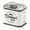 White, variant on Yucurem 150g Coffee Bean Cans Airtight Coffee Container Freshness Preservation Kitchen Essentials (White)