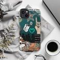 thumbnail image 6 of Cowgirl Collage Phone Case, Western Rodeo Butterfly and Neon Heart Artistic iPhone Cover, Trendy Protective Case for iPhone 17 16 15 14 13 12 11 Plus Pro Max Mini, 6 of 6