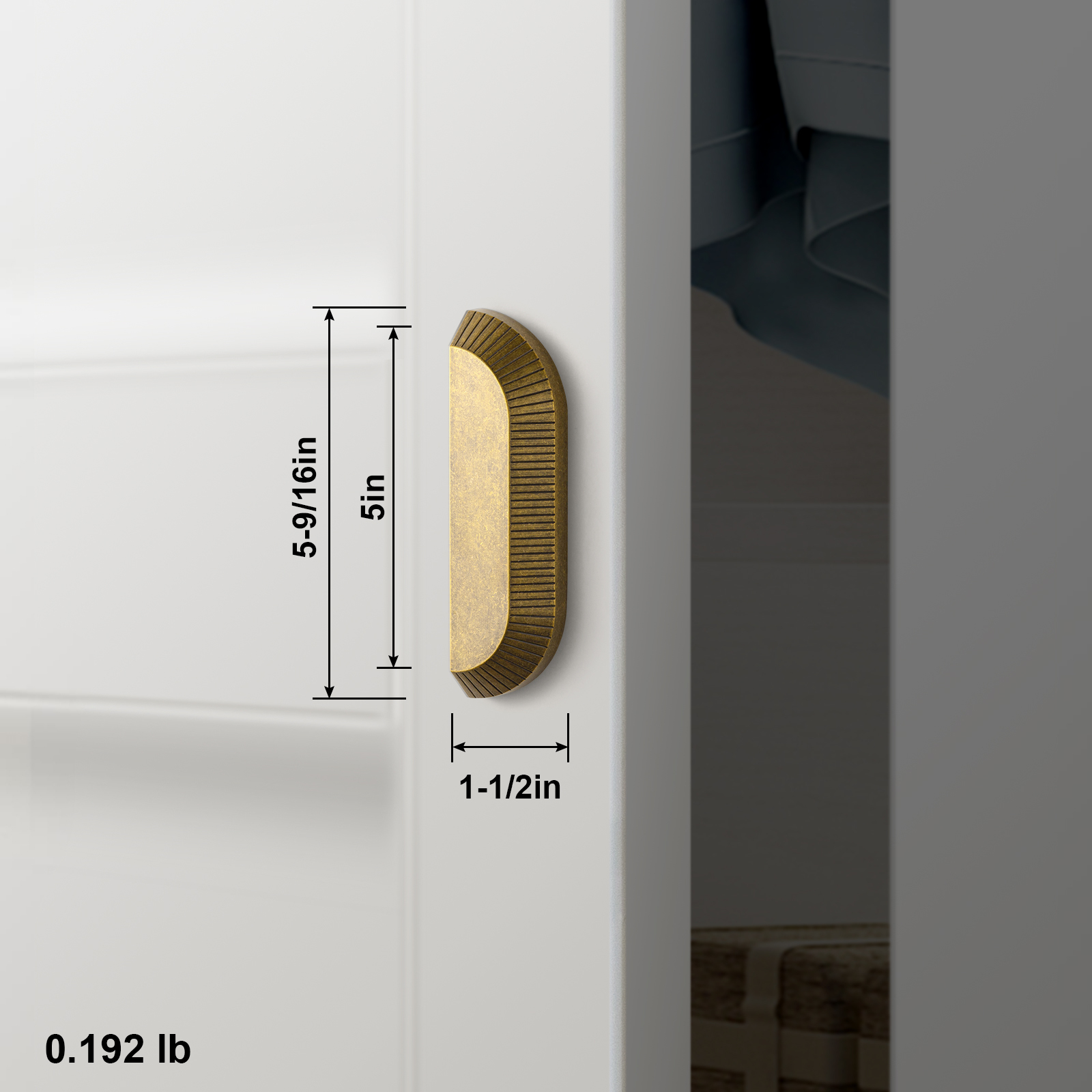 Goo-Ki 12 Pack 5''(128 MM) Hole Centers Antique Brass Cabinet Cup Handles, Luxury Zinc Alloy Cabinet Pulls for Dresser,Drawer,and Cupboard