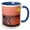 Blue/White, variant on 3drose, Massachusetts, Nantucket, Jetties Beach Lifeguard - Us22 Wbi0135 - Walter Bibikow, 15oz Two-tone Red Mug