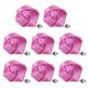 thumbnail image 1 of Paquete de 8 pines de solapa para trajes de hombre, broches de flores de 1.97" [Púrpura], 1 of 1