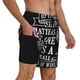 thumbnail image 2 of Balery Wine Funny Bañador para hombre, shorts de playa de secado rápido con entrepierna y forro de compresión-Small, 2 of 6