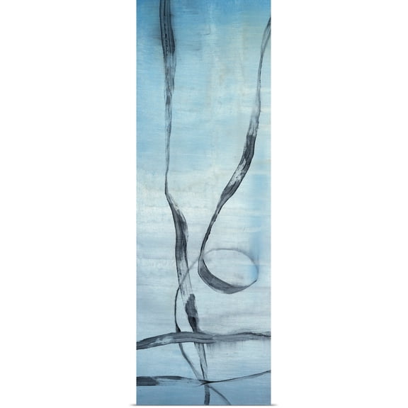 Great BIG Canvas | Rolled Jennifer Goldberger Poster Print entitled Whale Songs I