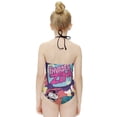 thumbnail image 4 of Invader Zim Animated Children's One-piece Swimwear Halterneck Swimsuit Summer Beach Girl's Bathing Suits Breathable Beachwear, 4 of 7