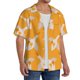 thumbnail image 2 of Balery Flying Ducks Camisa Casual de Manga Corta con Botones para Hombre, Texturizada, Estilo Cubano, para Playa, Verano-Large, 2 of 5