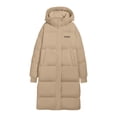 thumbnail image 4 of Women's Casual Loose Fit Long Down Coat, Thick Winter Jacket with Hood and Long Sleeves in a Solid Color for Warmth, 4 of 7