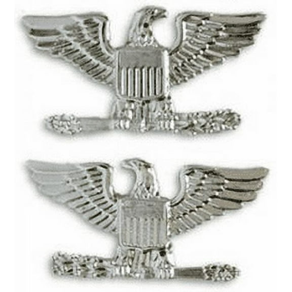 US Army and Air Force Colonel Collar Rank Insignia