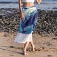 thumbnail image 6 of Whale Stylish Chiffon Beach Dress with Polyester Straps - Beach Skirt Option, 6 of 6