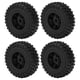 thumbnail image 4 of BRI 4PCS RC Car Tires Tire Wheel for MN D90 D91 D99 D99S D86 RC Car Spare Upgrades AccessoriesR789S Silver, 4 of 10