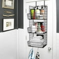 thumbnail image 5 of Auledio 3 Tier Metal Fruit Storage Basket Wall Mounted Basket Bin for Kitchen in Black, 5 of 7