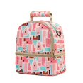 thumbnail image 1 of Bolsa térmica multifunción para mamás, bolso con estampado de moda para bomba de leche materna, botella de alimentación, mochila aislante para leche y almuerzo Fivean unisex, 1 of 2