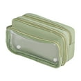 thumbnail image 1 of Large Cute Zippered Pencil Pouch For School College Students And Adults Portable Detachable Stationery Organizer Supply, 1 of 5