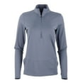 thumbnail image 3 of Boxercraft BW5202 Ladies Flex Quarter-Zip-Castlerock-L, 3 of 4