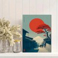 thumbnail image 2 of Japanese Ukiyo-e Canvas Print, Traditional Illustration, Modern Trendy Home Wall Decor, 2 of 8