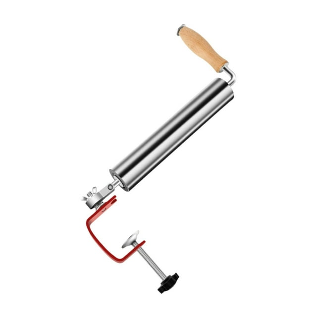 Herramienta para amasar masa, rodillo de masa de escritorio con clip y grosor ajustable 20cmx9cm