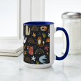 thumbnail image 4 of CafePress - Cute Cats Pretty Floral Pets Funny Pattern Mugs - 15 oz Ceramic Large White Novelty Mug, 4 of 4