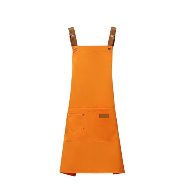 CSChome Tablier de Chef Ajustable Imperméable Tablier de Cuisine – Grande Couverture en Toile de Protection avec Poches