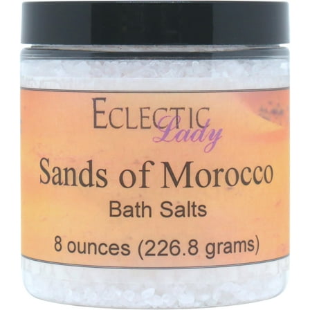 Sands Of Morocco Bath Salts by Eclectic Lady, 8 ounces