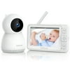 Video Baby Monitor, 5" LCD Screen 1080P Baby Monitor with Camera