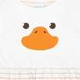 thumbnail image 4 of Inktastic Cute Baby Duck Face Girls Baby Dress, 4 of 5