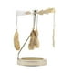 thumbnail image 3 of Candelabro giratorio Macarena Portavelas giratorio de aluminio 11 cm x 8 cm x 6,6 cm, 3 of 8