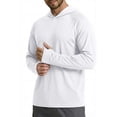 thumbnail image 3 of COOFANDY Men' Long Sleeve Sun Shirts Lightweight Sun Protection Hoodie UPF 50+ Summer Outdoor Hiking Hooded Rash Guard, 3 of 5