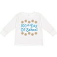 thumbnail image 3 of Inktastic 100th Day Of School Party Girls Long Sleeve Toddler T-Shirt, 3 of 5