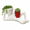 Red, variant on Rongyun Funny Plant Pots, Lazy Guy Planter with Drainage Hole, Resin Face Planter Pot for Succulents and Cactus, Funny Flower Pot for Indoor Outdoor Home Office Garden Decor Gift (Red)