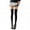 Black, variant on Lroveb Fuzzy Stockings for Women 1 Pair Fashion Thigh High Over Knee Socks Girls Womens Solid Sexy Stockings