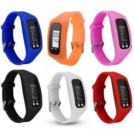 run step watch bracelet pedometer