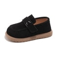 thumbnail image 4 of Owordtank Toddler Boys Loafers Penny Dress Shoes Slip-On Boat Shoes PU with Breathable Insole Moccasins Casual, 4 of 5
