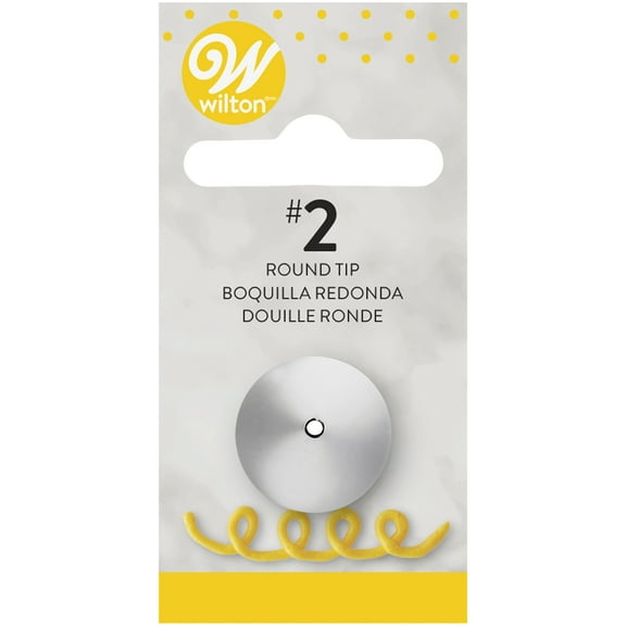 Round Decorating Tip No. 2 by Wilton (418-2)