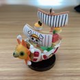 thumbnail image 1 of 7cm One Piece Anime Cute Mini Piratas Modelo De Barco Going Merry Thousand Sunny Luffy El Sombrero De Paja Figura De Acción Regalo Juguetes, 1 of 4